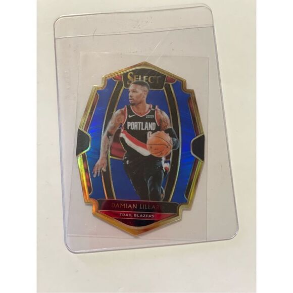Damian Lillard Select 2018,2019 panini #150 & serial is 162/249 mint condition/g - Picture 1 of 2